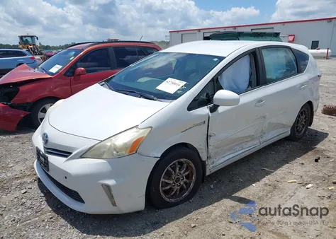 2012 Toyota Prius V Two из США, поврежденный, VIN JTDZN3EU1C3019889